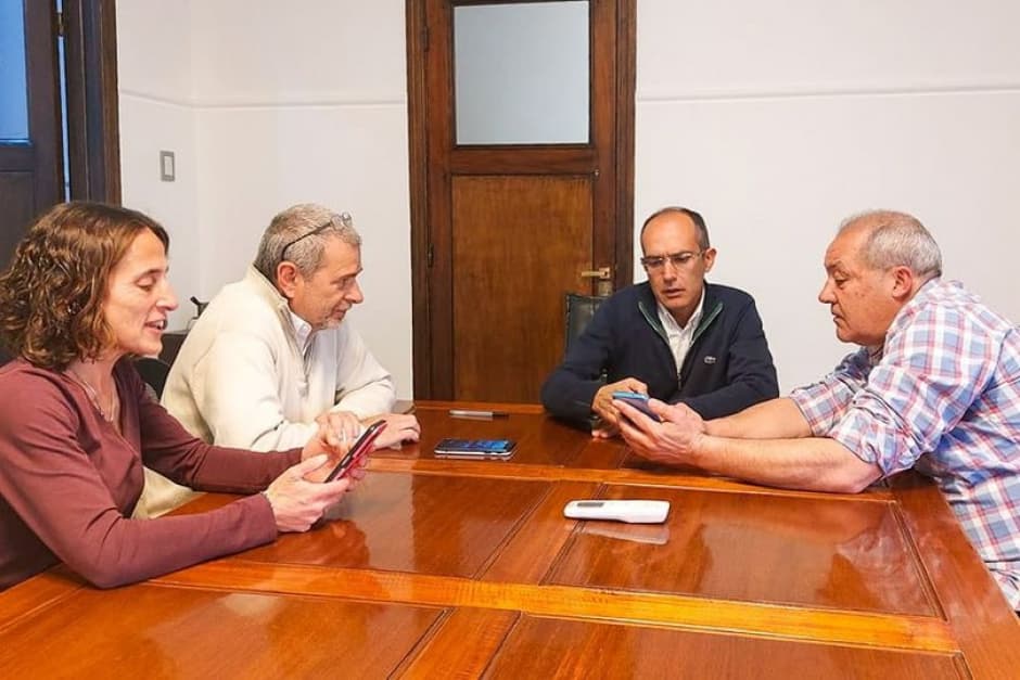 Reunión con el Intendente