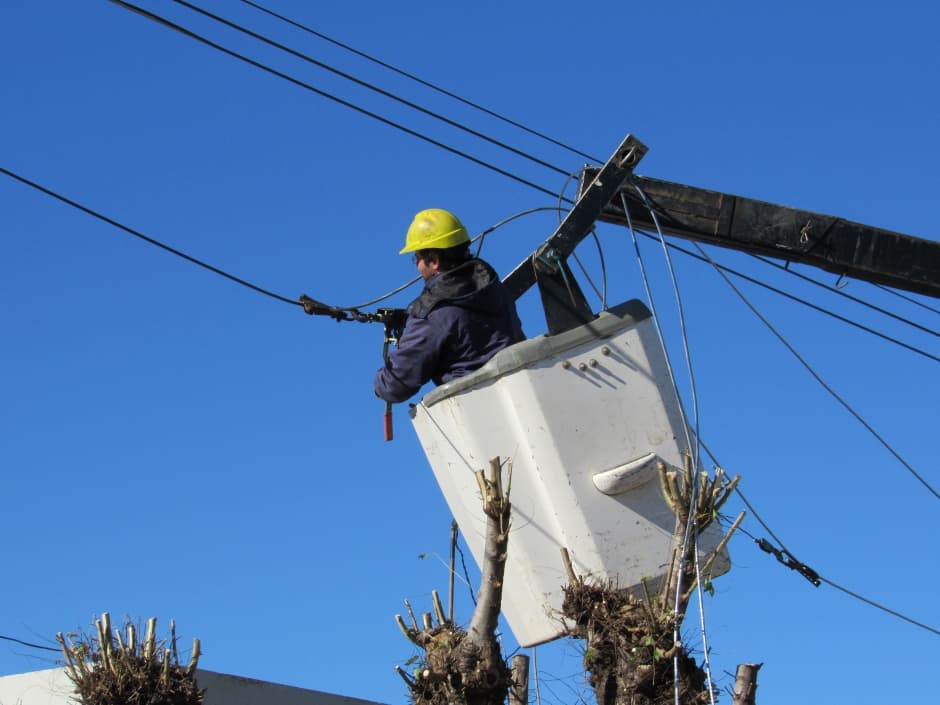Corte de energía eléctrica , programado.