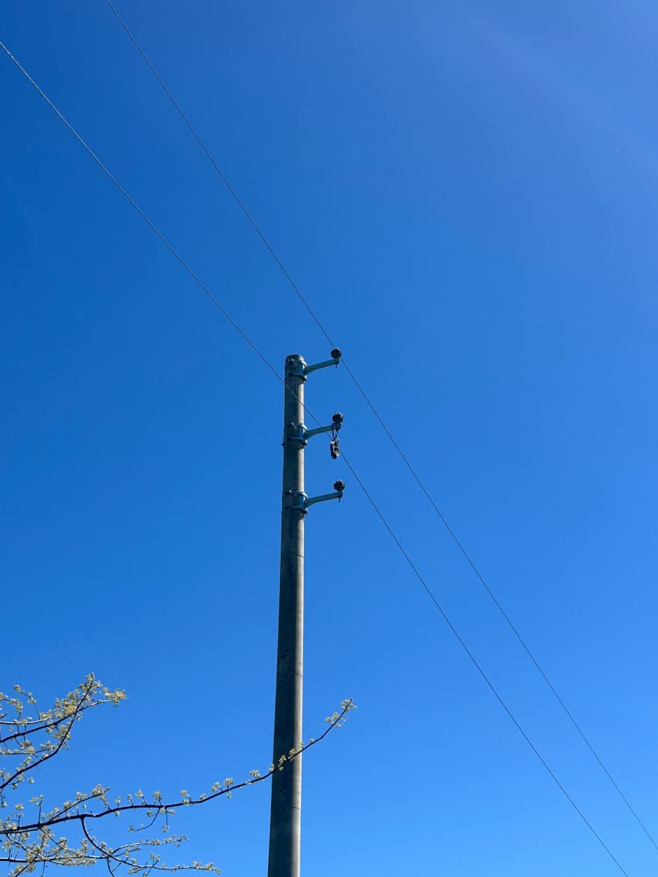 Nueva extensión de red eléctrica para nuevos loteos en zona urbana