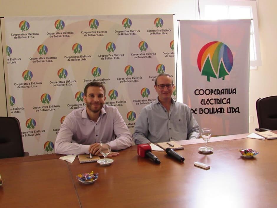 Dr. Javier Rodriguez Presidente del Consejo de Administración, CP. Matias Papaleo Gerente
